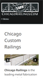 Mobile Screenshot of chicagorailings.com